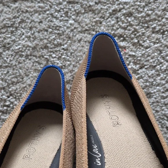 Rothy's The Ballet Flat Goldstone Size 9.5 - Picture 6 of 8
